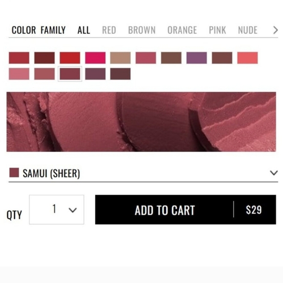 IL MAKIAGE RAVE LIP CRAYON Super Sheer Lip Color Shade SAMUI NIB - Picture 2 of 5